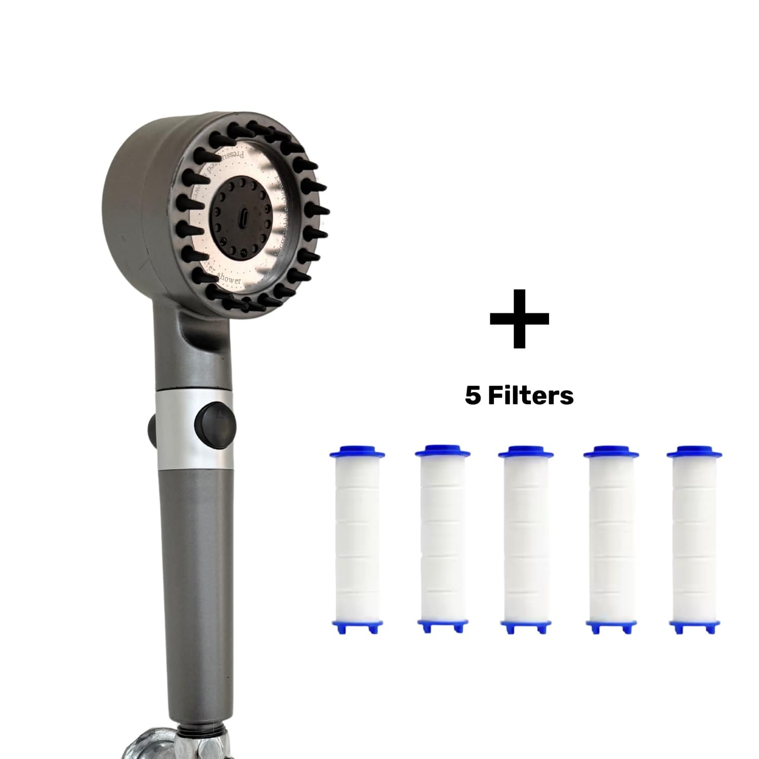 BeFiltrex Shower Head + 5 Free Filters – Filtered Water & High Pressure